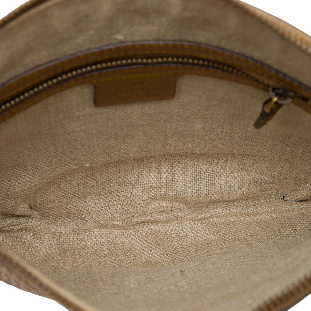 Gucci Metallic Embossed Calfskin Pelham Studded Hobo