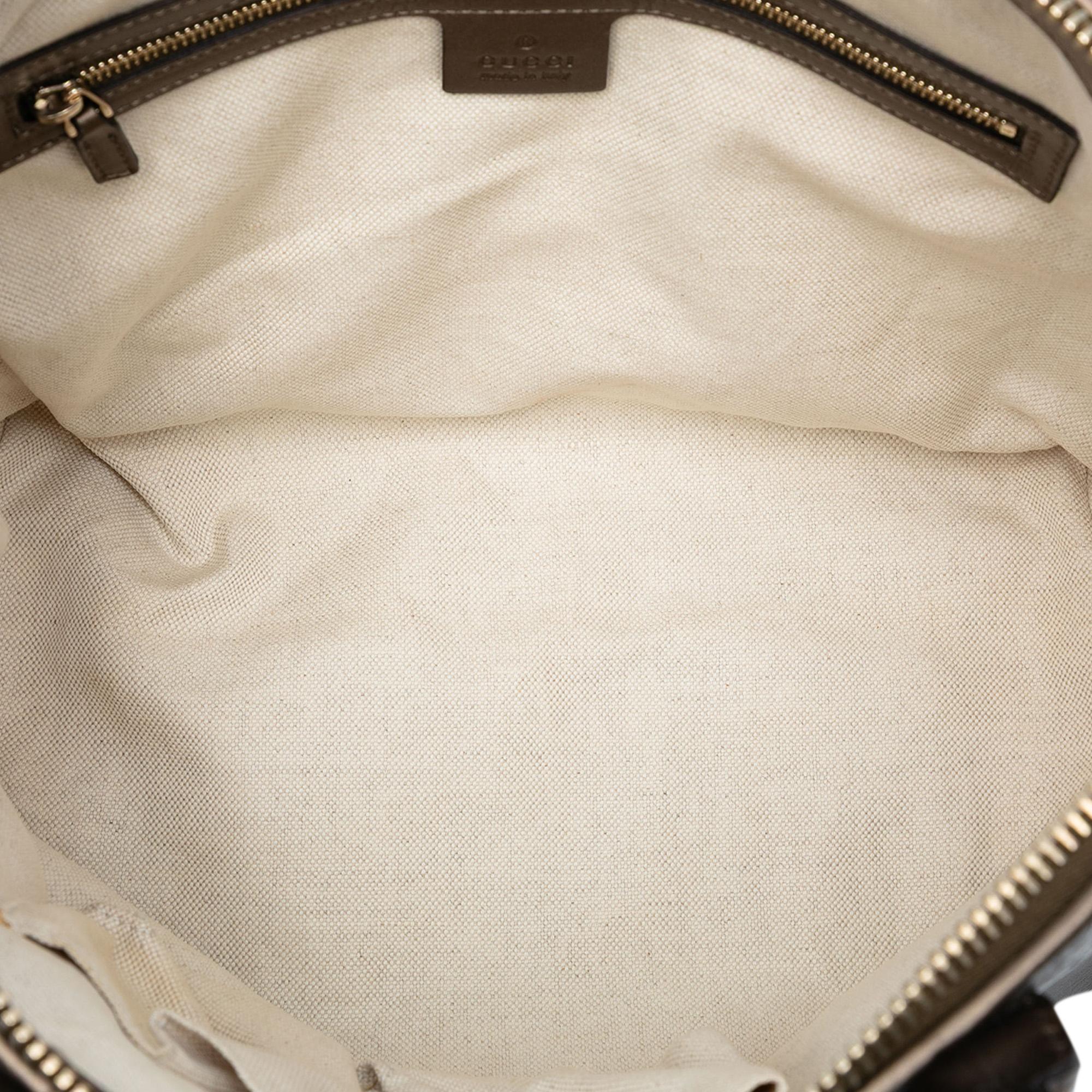 Gucci Metallic Guccissima Heart Bit Tote