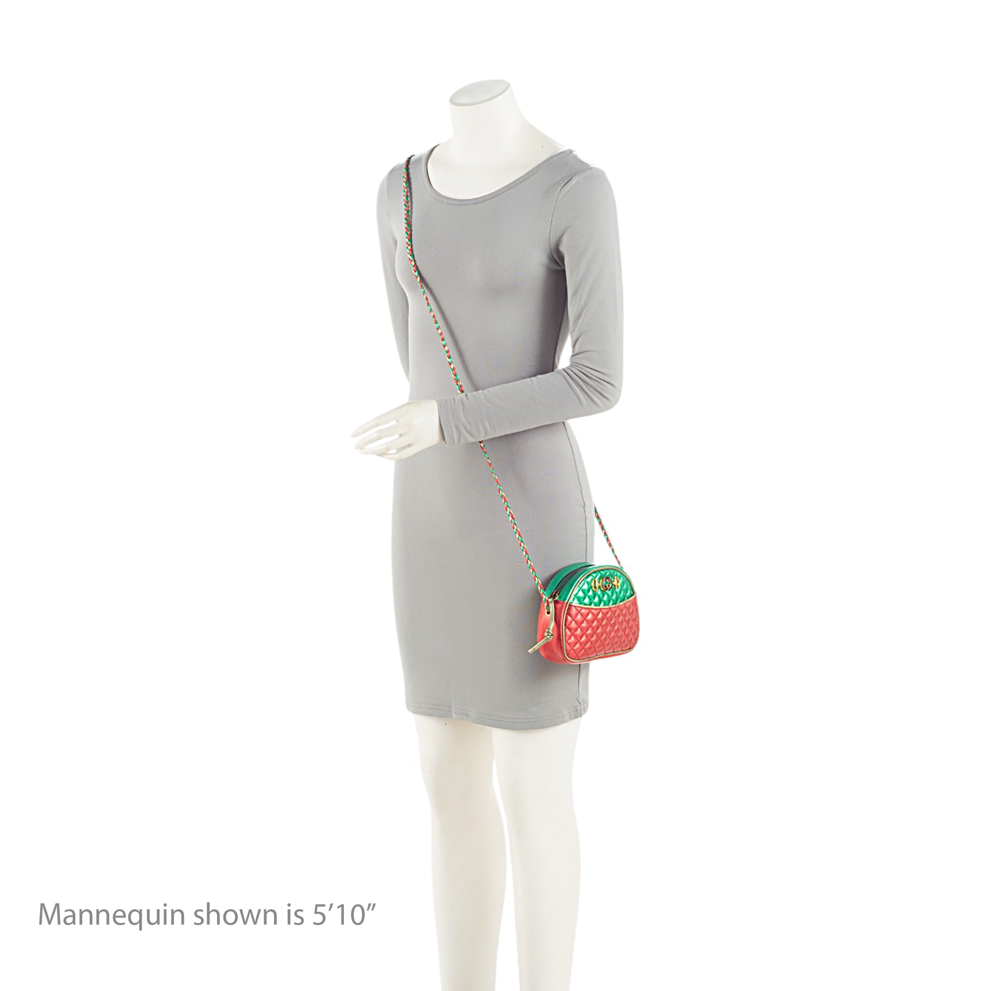 Gucci Metallic Leather Trapuntata Mini Bag