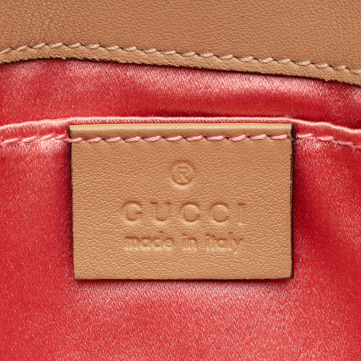 Gucci Metallic Matelasse Leather Pearl GG Marmont Small Flap Bag