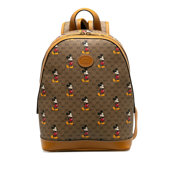 Gucci Micro GG Mickey Mouse Dome Backpack (SHG-NTEeGW)