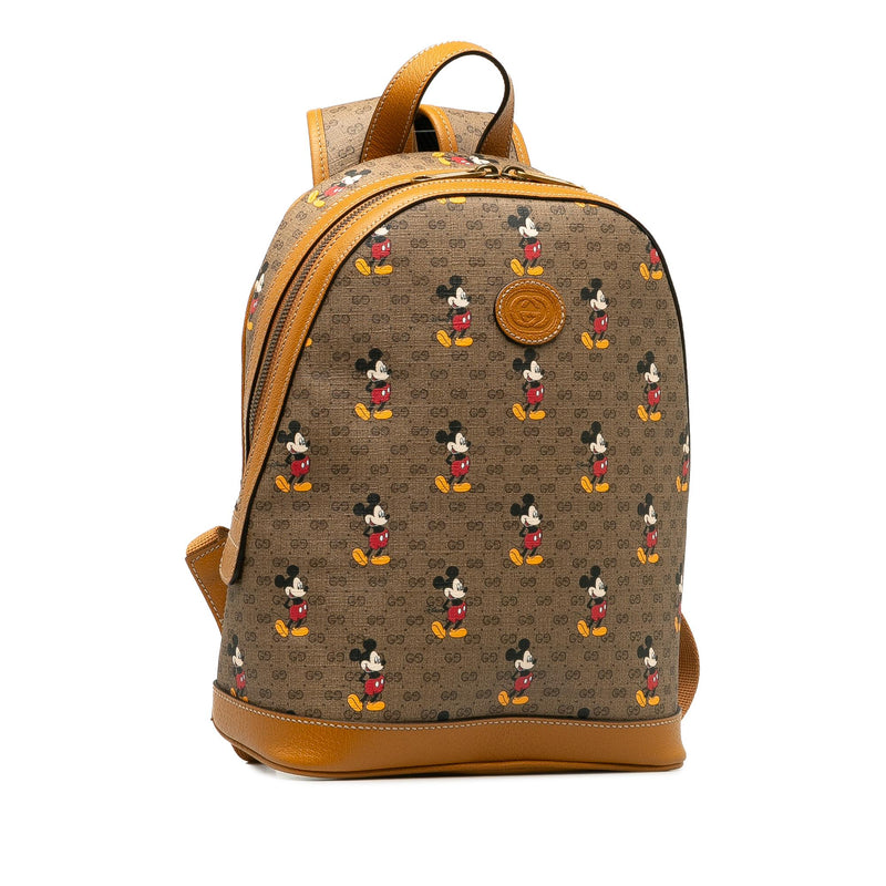 Gucci Micro GG Mickey Mouse Dome Backpack (SHG-NTEeGW)