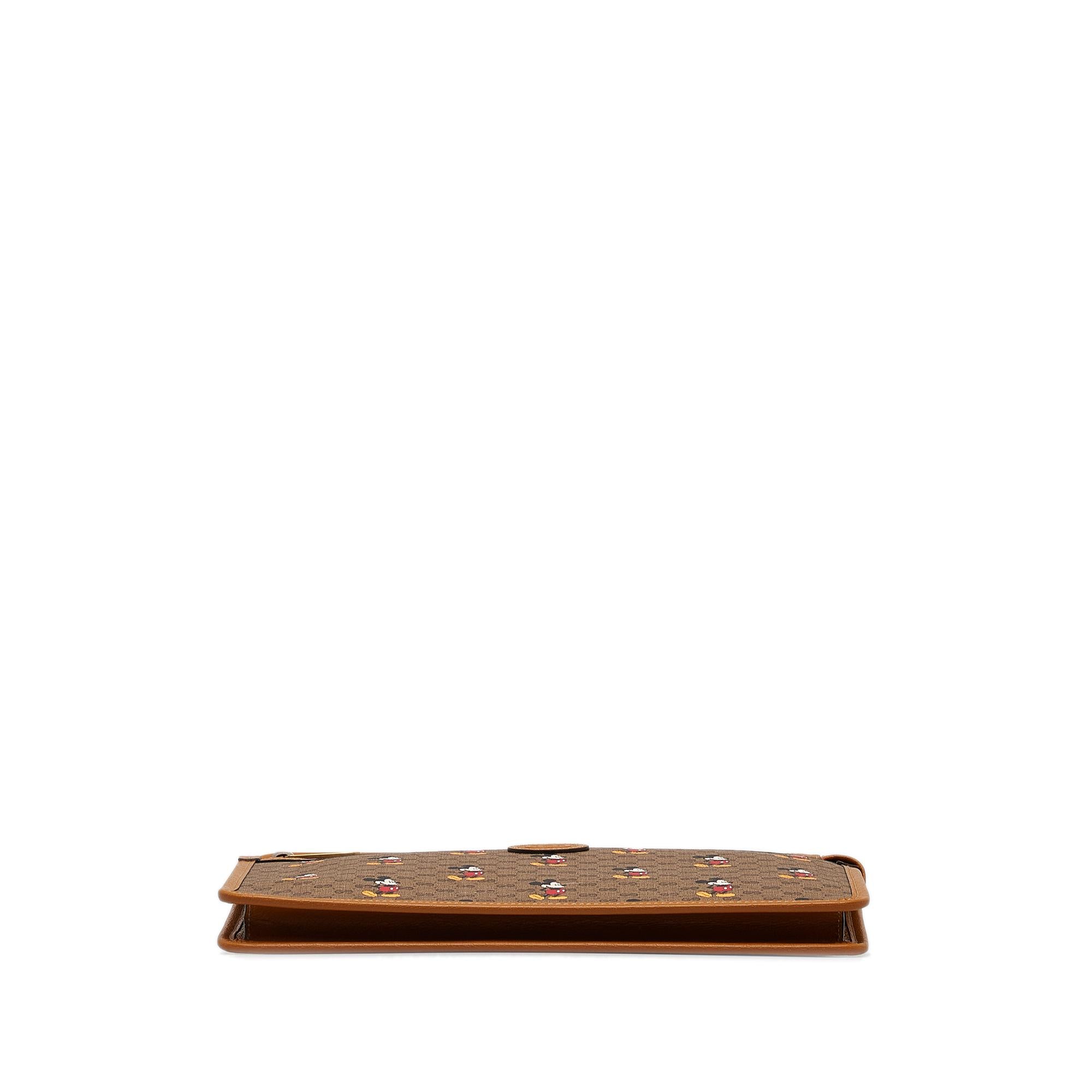 Gucci Micro GG Mickey Mouse Pouch (SHG-Ko1f35)