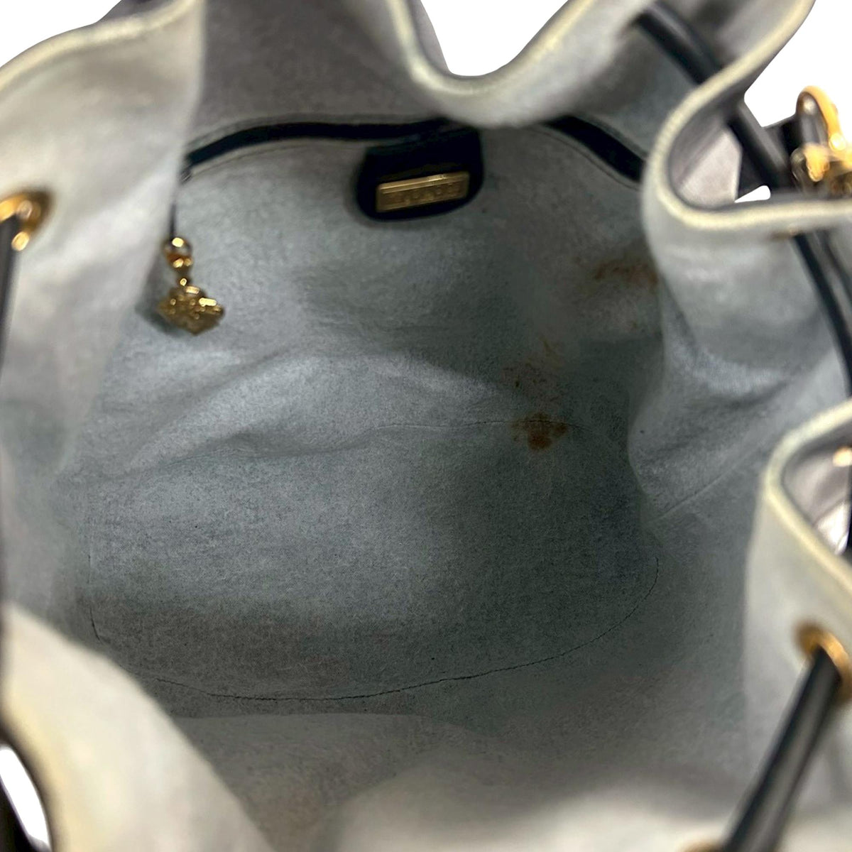 Gucci Micro GG Supreme Drawstring Bucket Bag