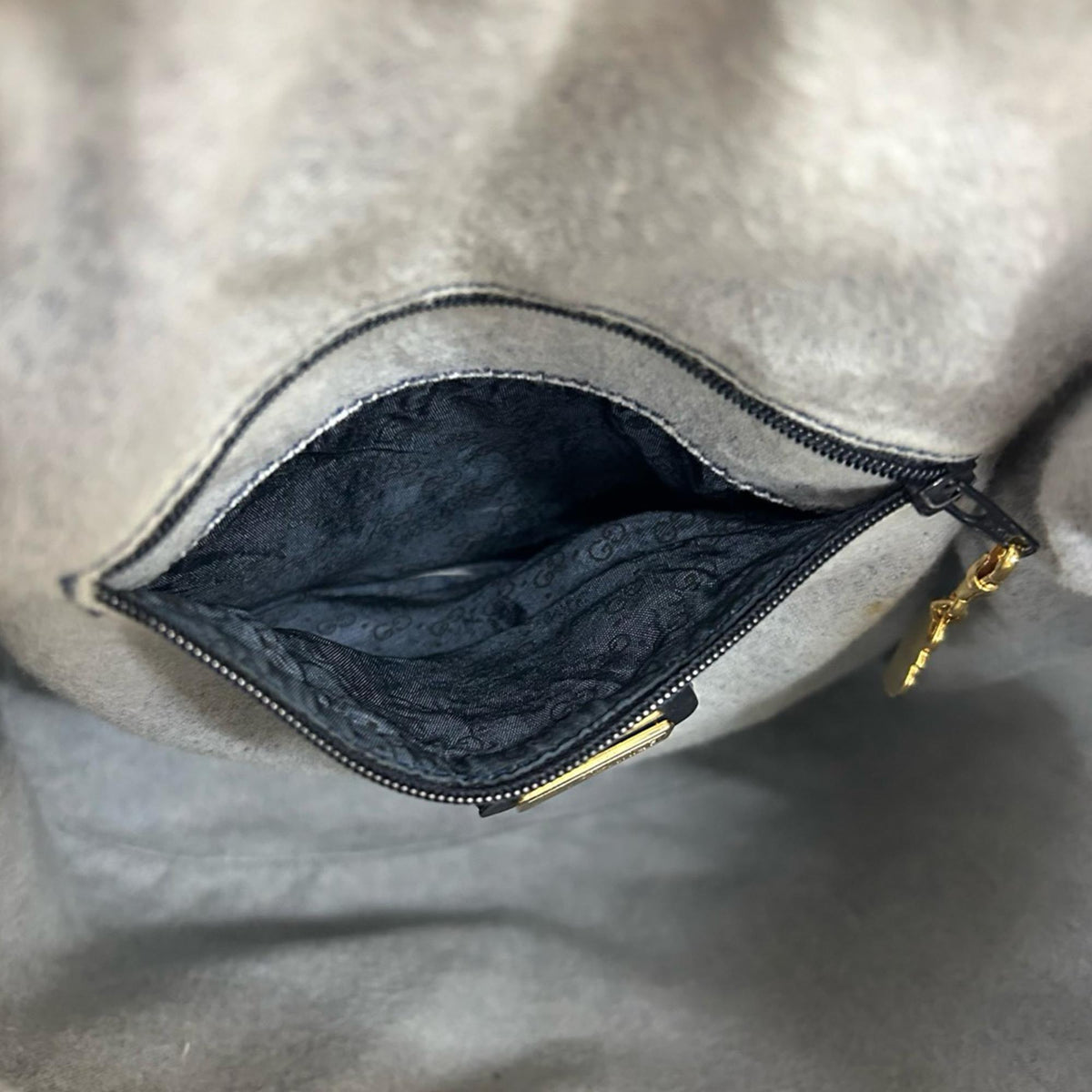 Gucci Micro GG Supreme Drawstring Bucket Bag