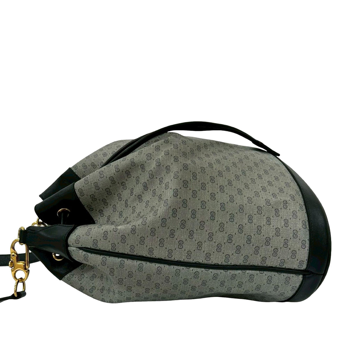 Gucci Micro GG Supreme Drawstring Bucket Bag