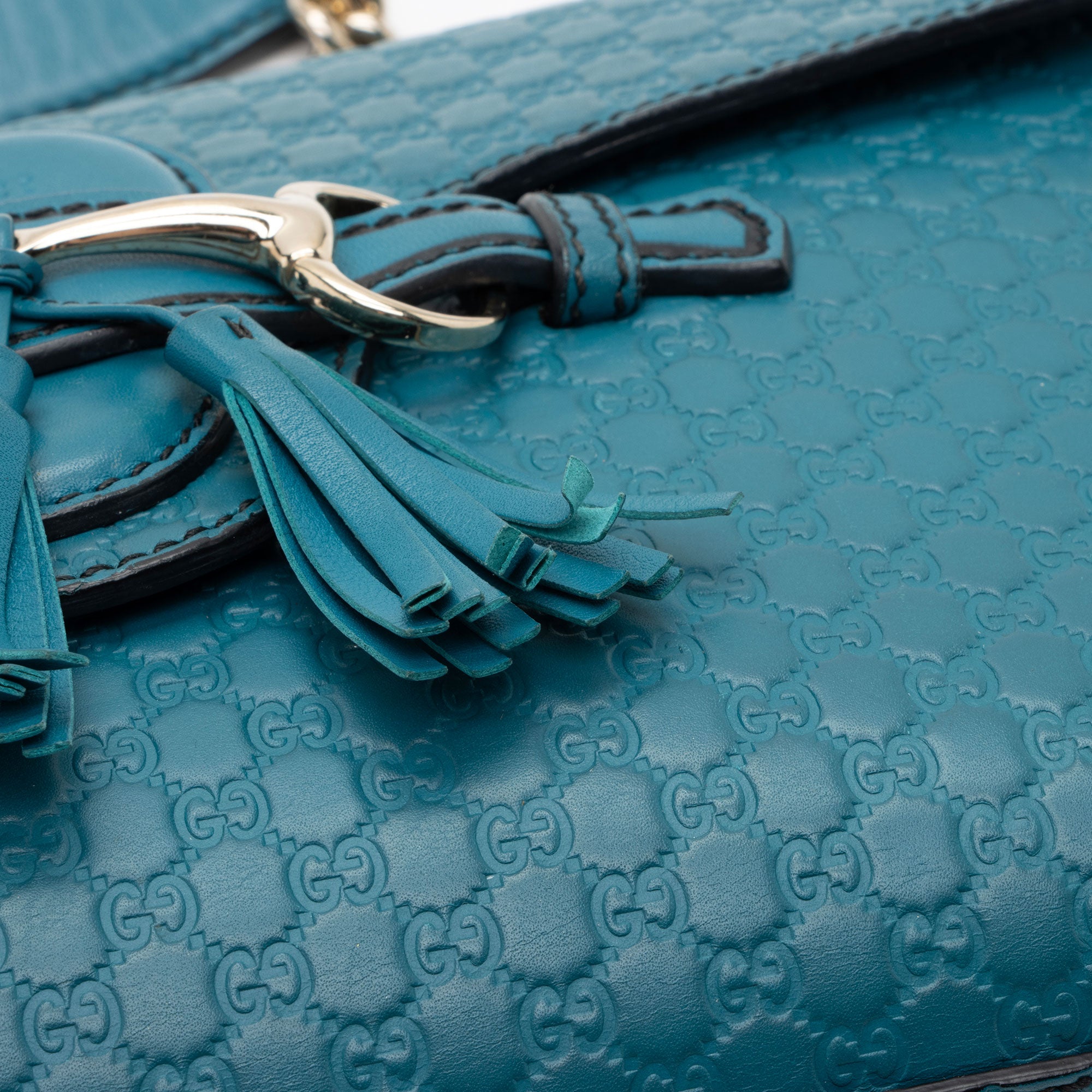 Gucci Microguccissima Leather Emily Medium Shoulder Bag