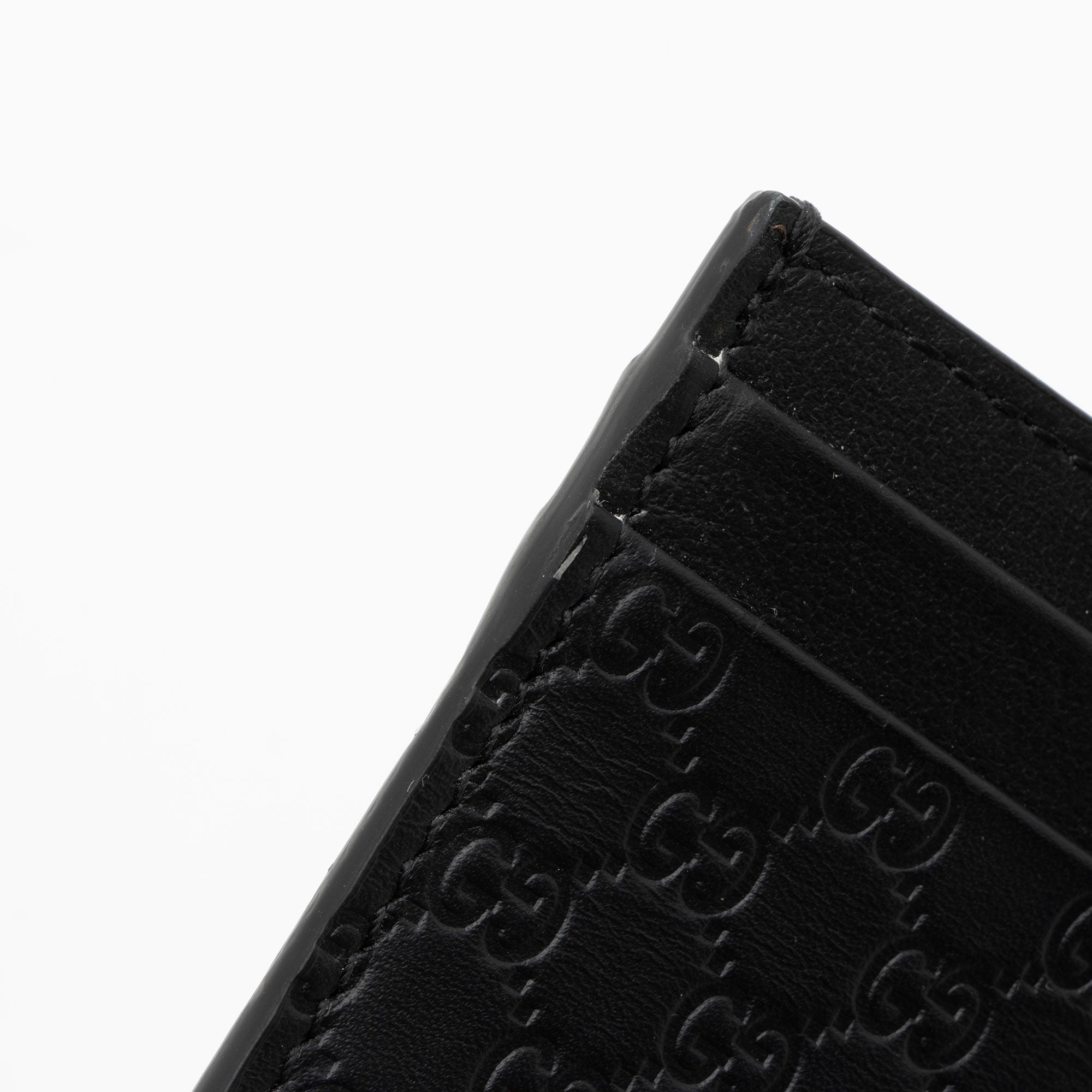 Gucci Microguccissima Leather Signature Card Case