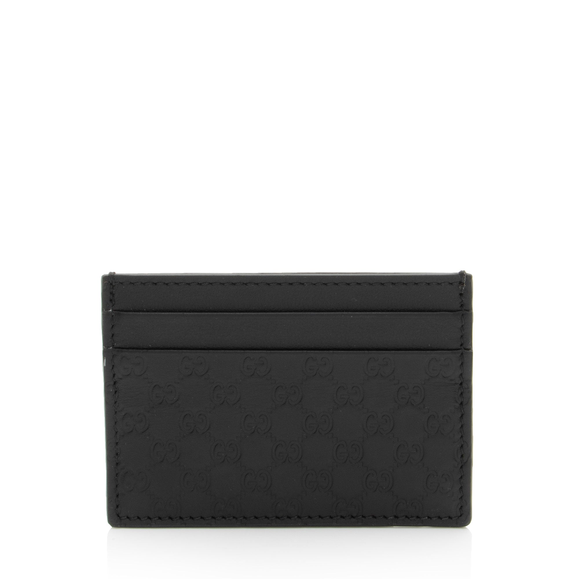 Gucci Microguccissima Leather Signature Card Case