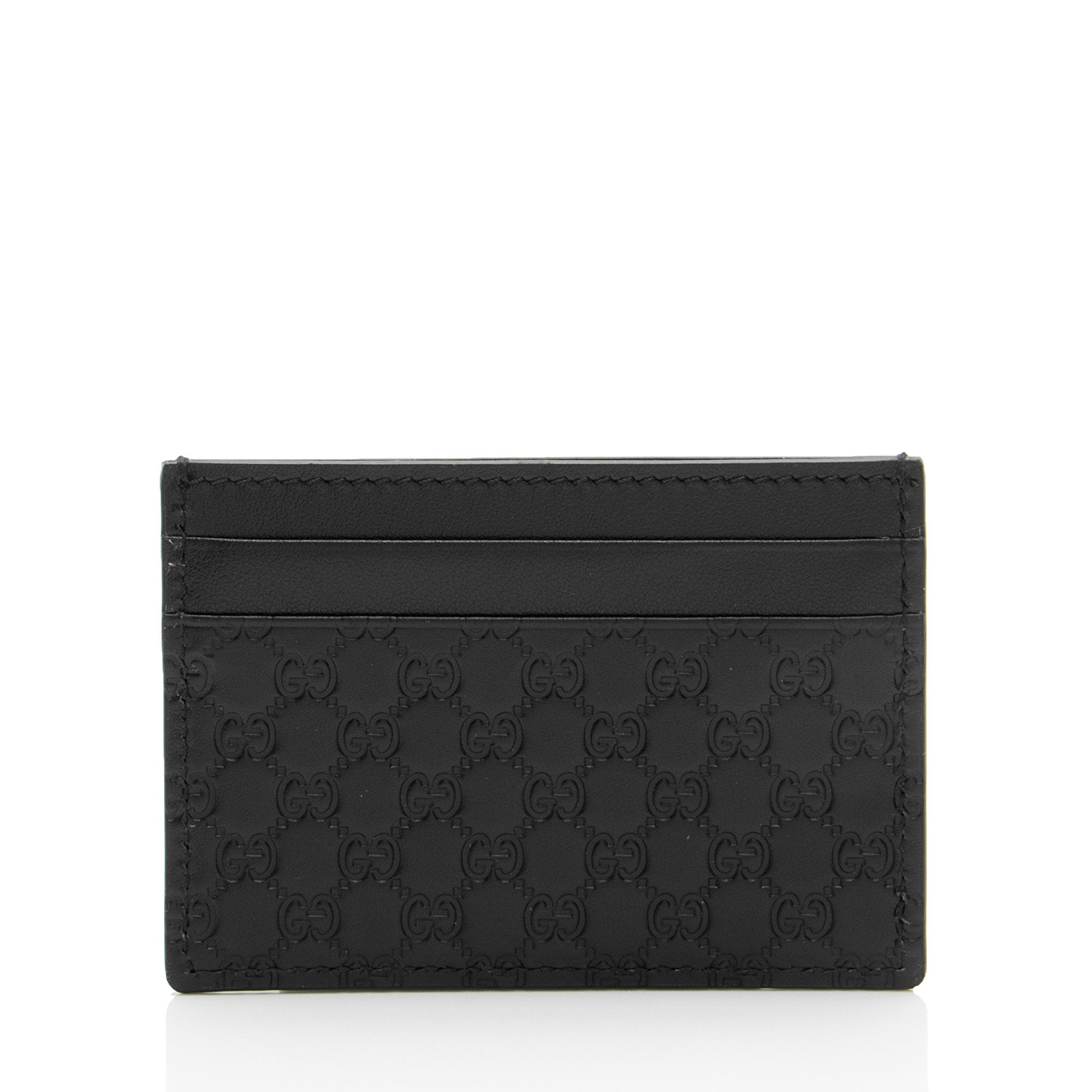 Gucci Microguccissima Leather Signature Card Case