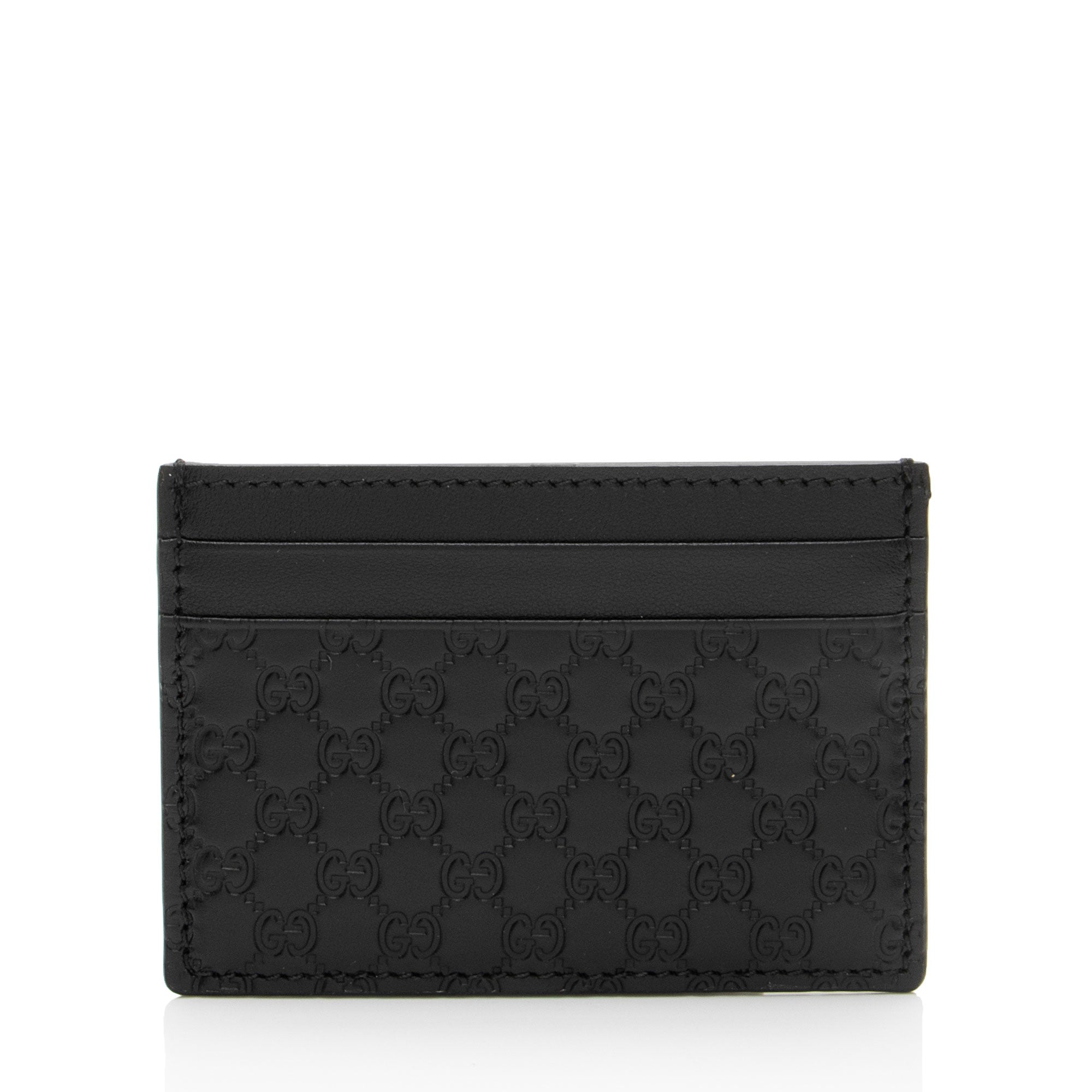 Gucci Microguccissima Leather Signature Card Case