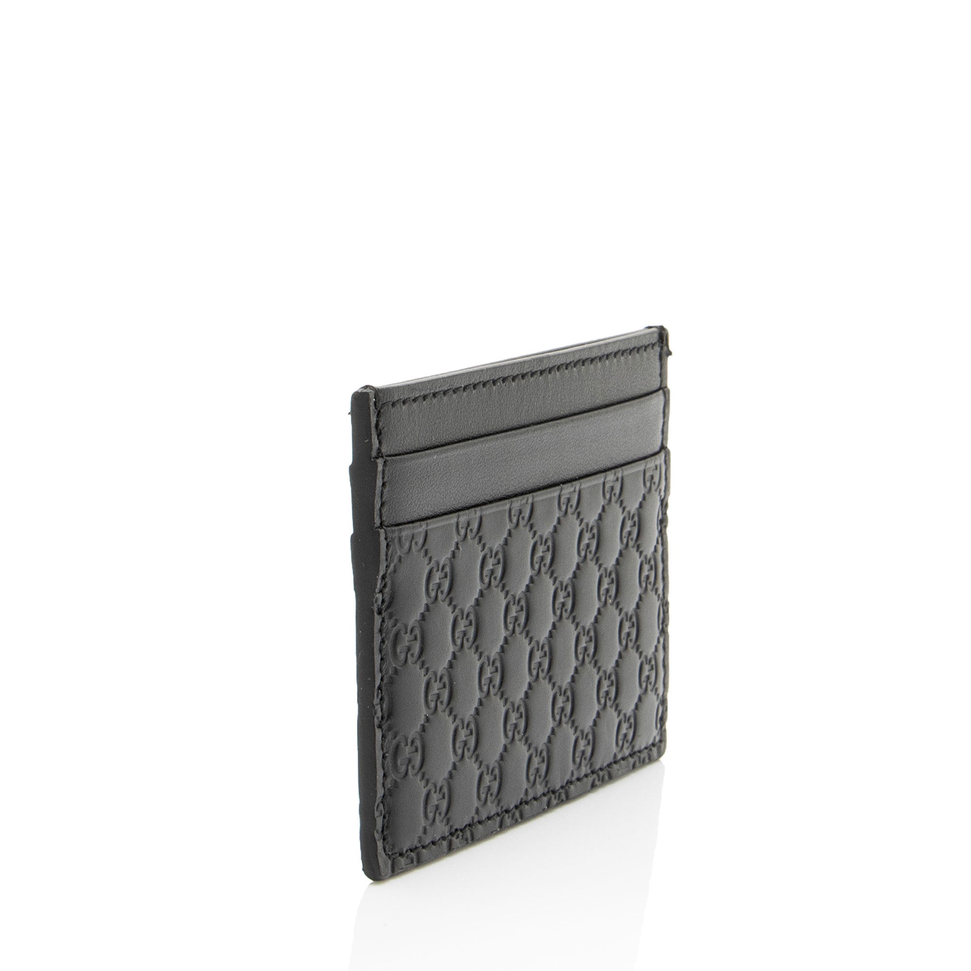 Gucci Microguccissima Leather Signature Card Case