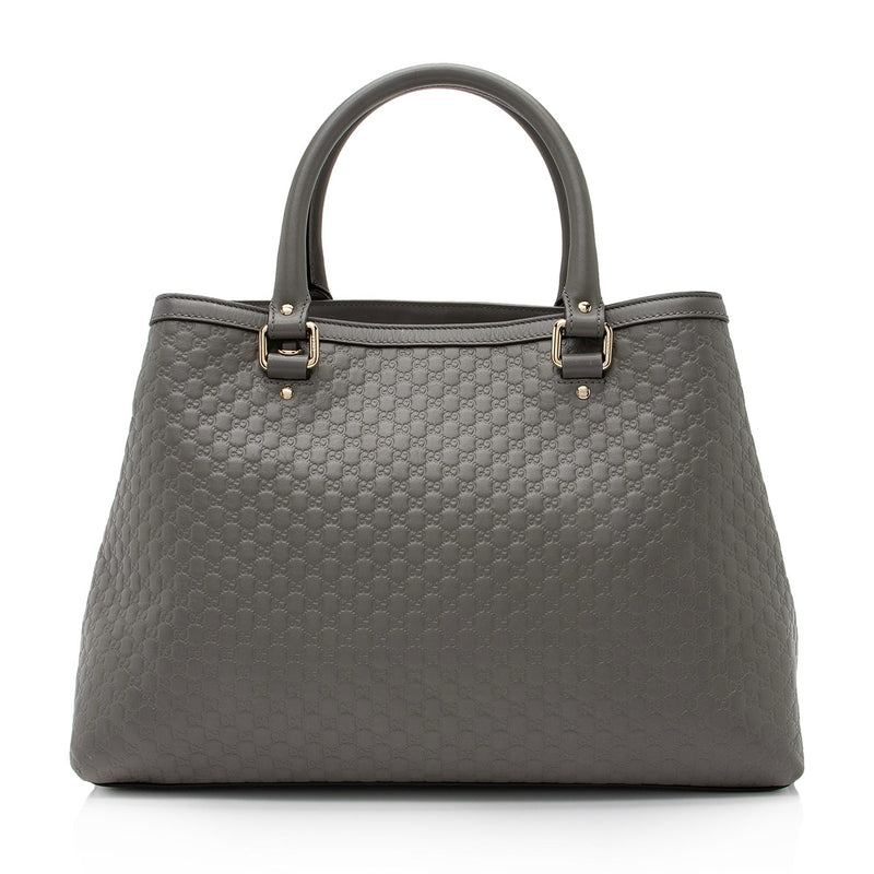 Gucci Microguccissima Leather Soft Medium Tote (SHF-23258)