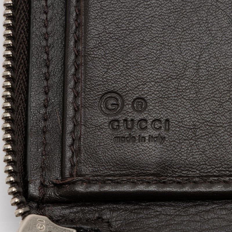 Gucci Microguccissima Leather Zip Around Large Organizer Wallet (SHF-34gpn9)