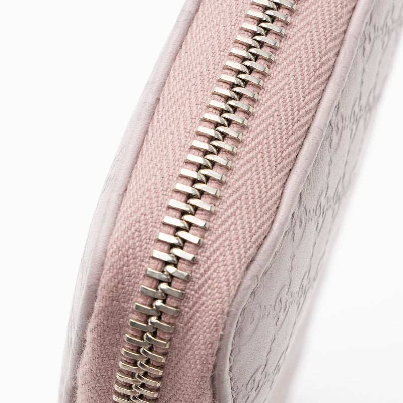 Gucci Microguccissima Leather Zip Around Large Organizer Wallet (SHF-1Hcvqk)