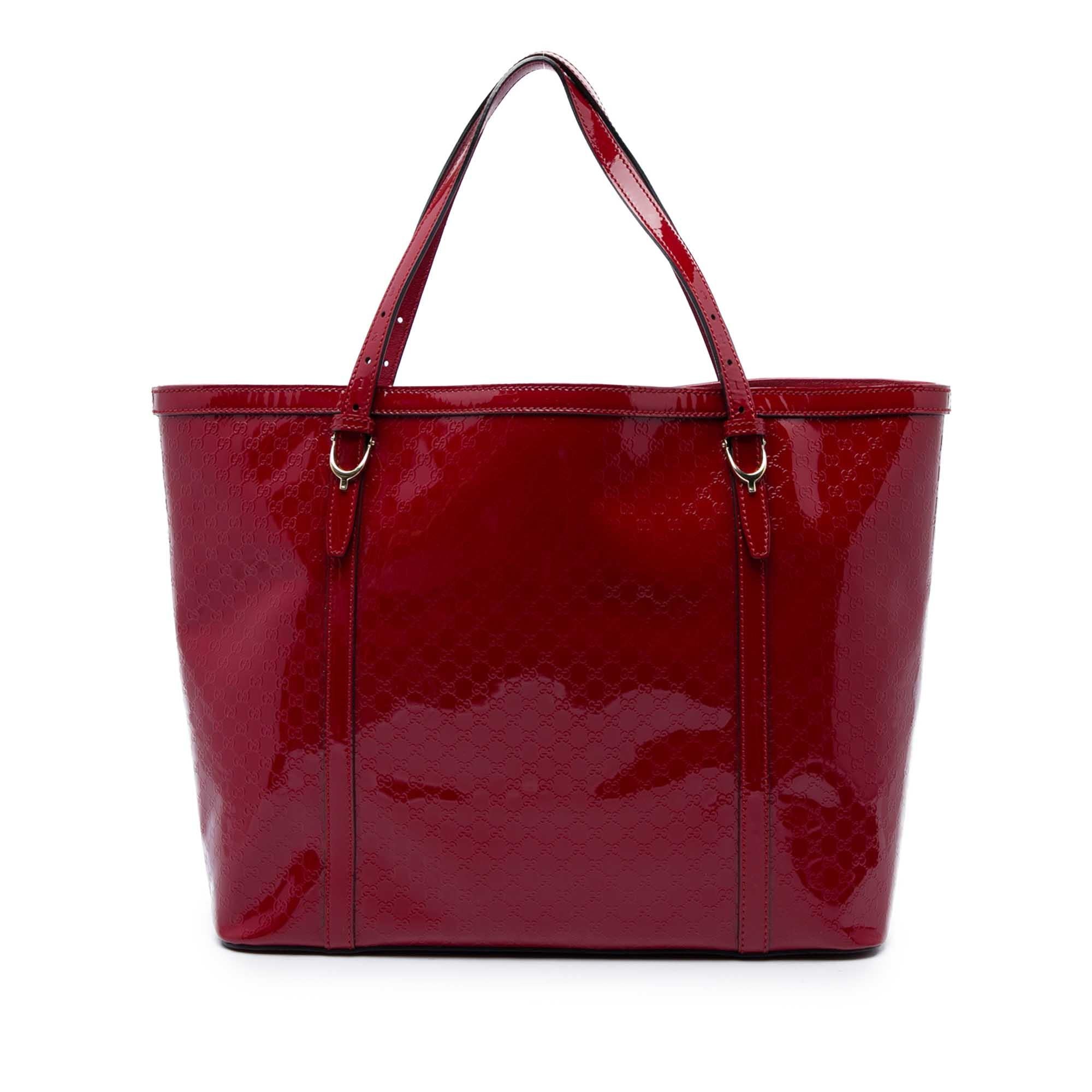 Gucci Microguccissima Patent Nice Tote