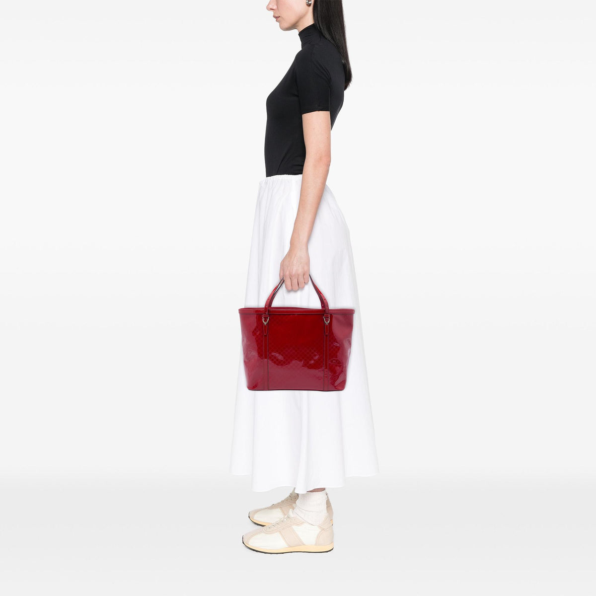 Gucci Microguccissima Patent Nice Tote
