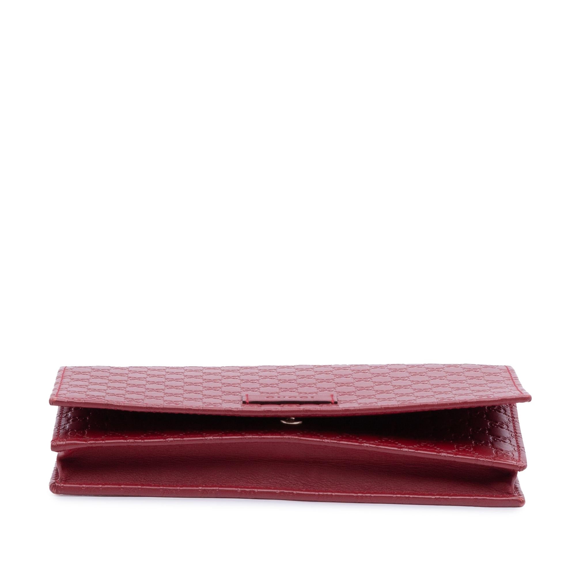 Gucci Microguccissima Wallet on Strap