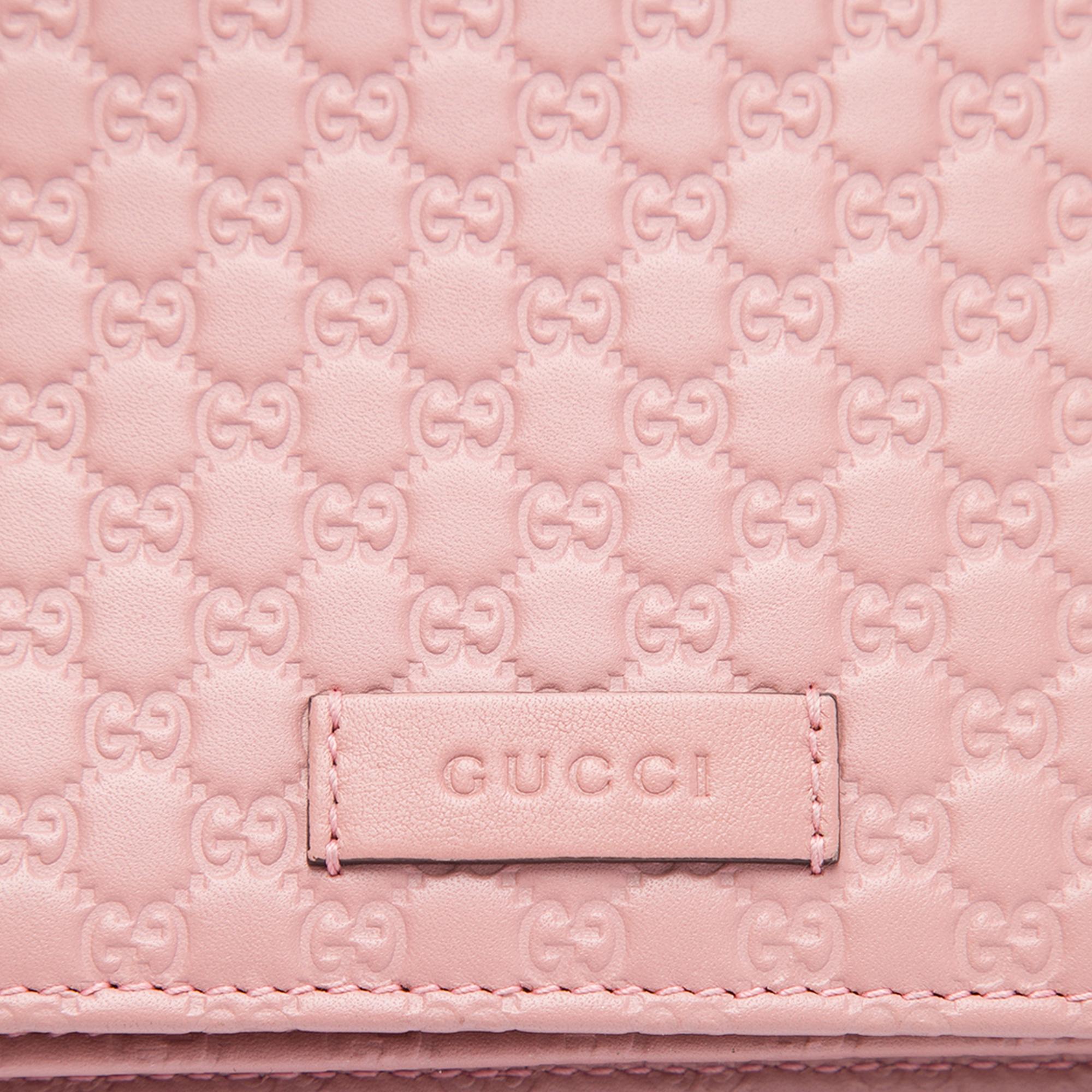 Gucci Microguccissima Wallet on Strap