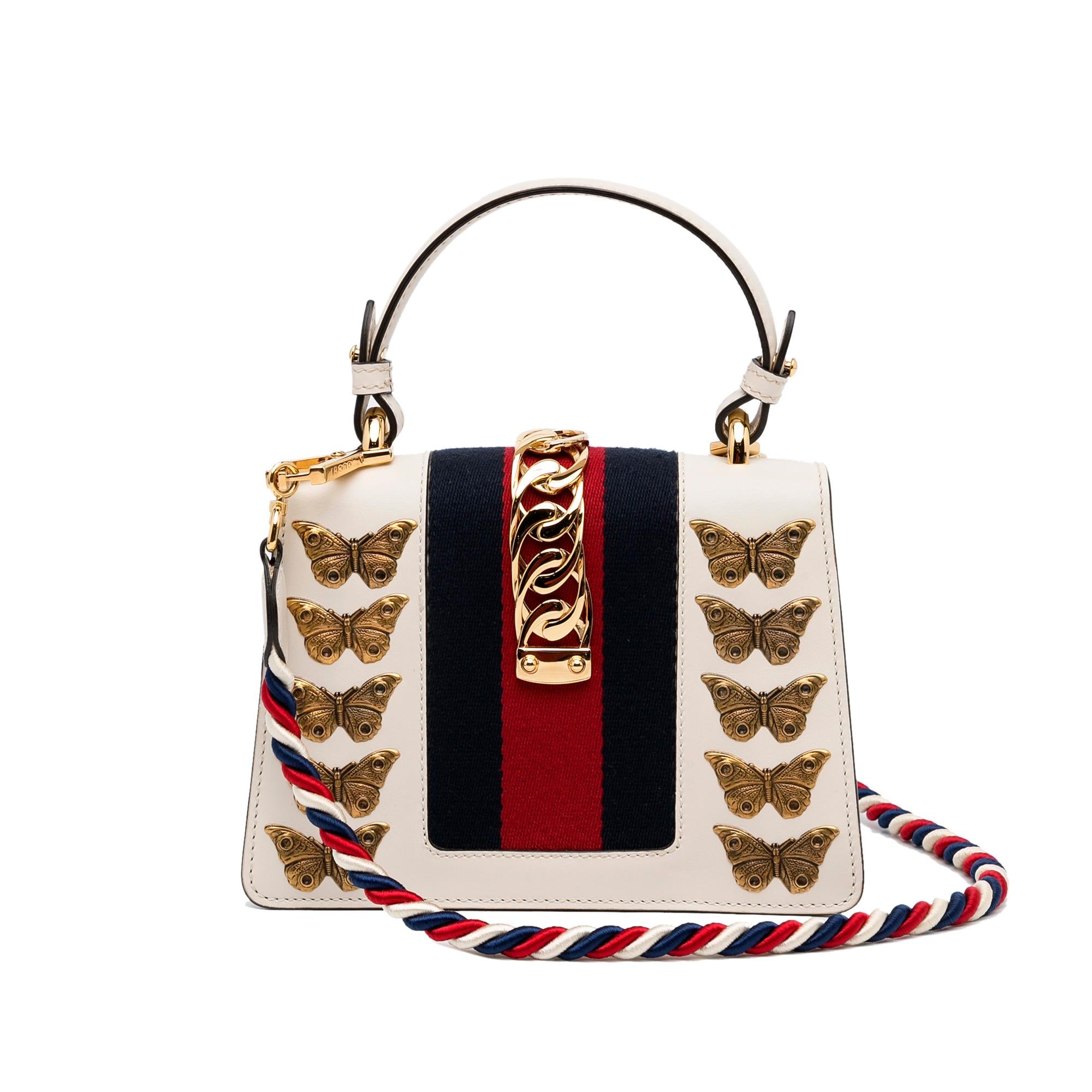 Gucci Mini Animalier Sylvie (SHG-28y1gS)