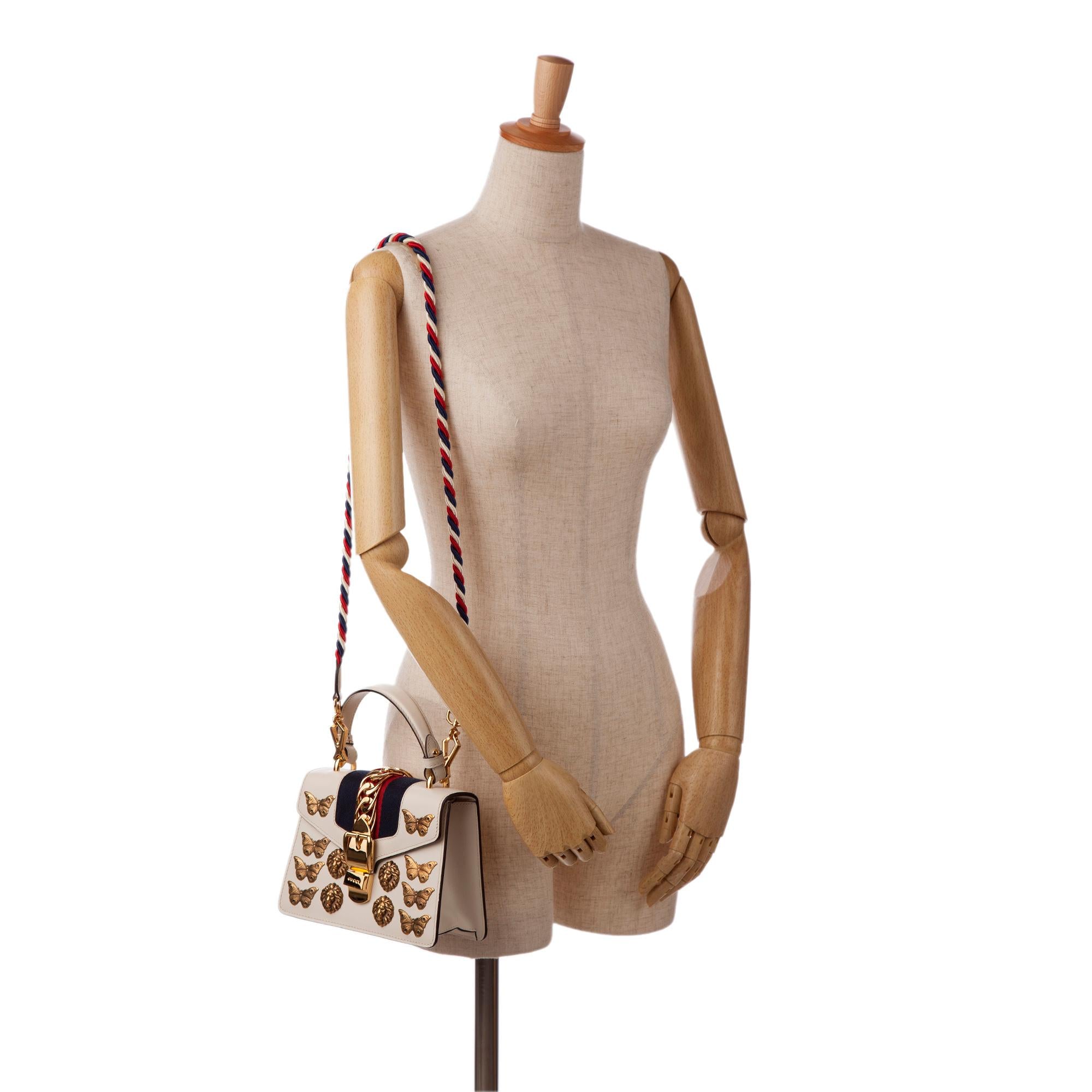 Gucci Mini Animalier Sylvie (SHG-28y1gS)