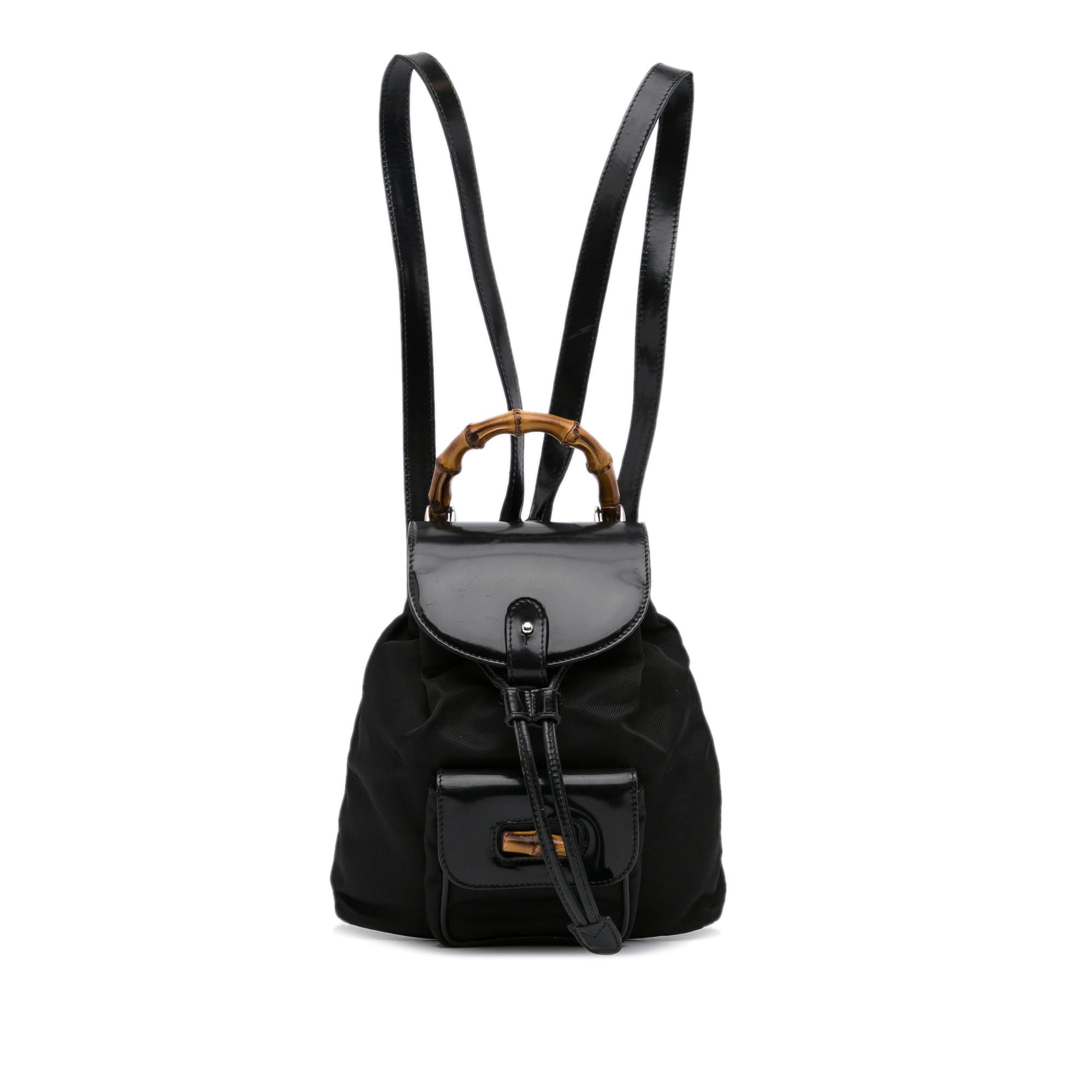 Gucci Mini Bamboo Backpack (SHG-cMpThL)