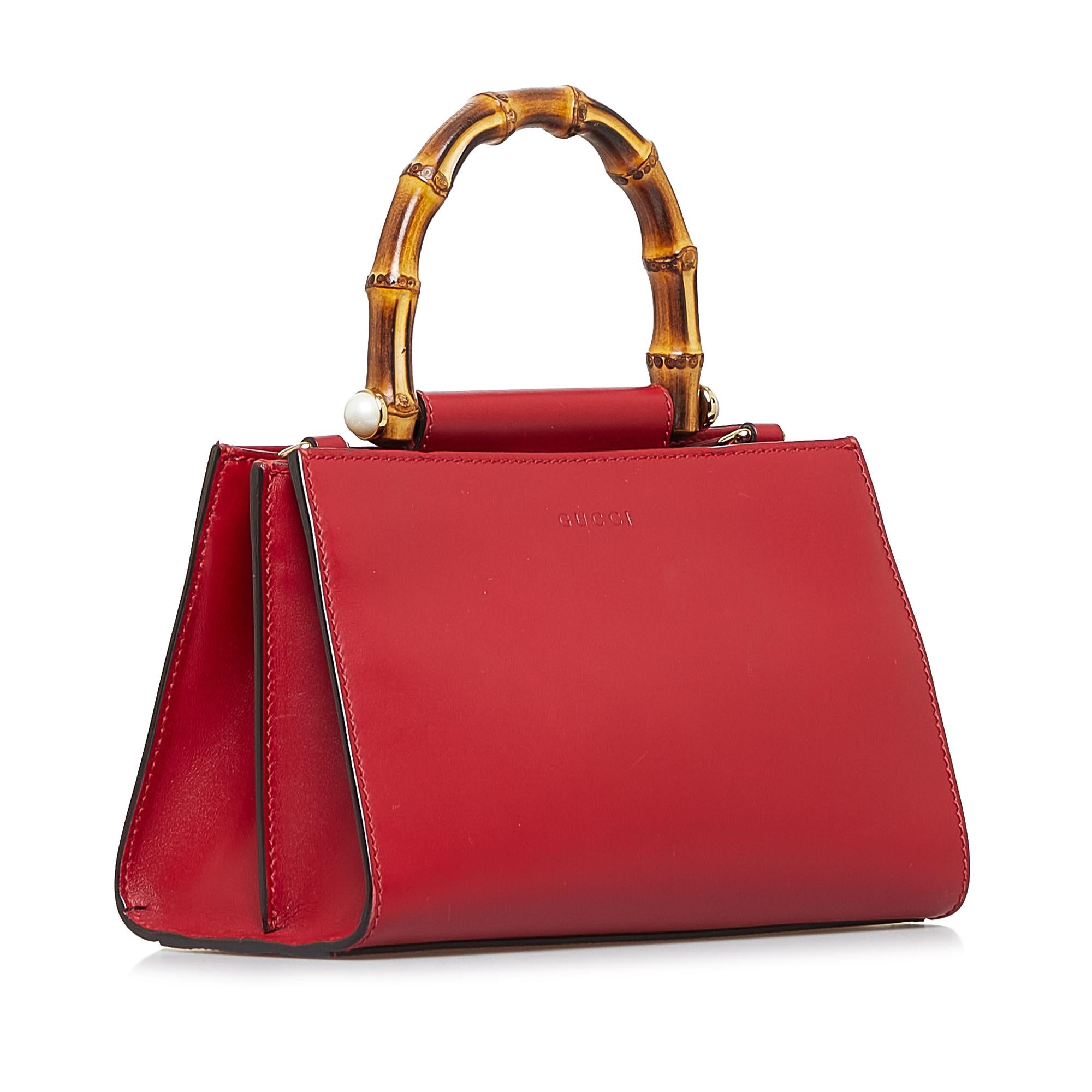 Gucci Mini Bamboo Nymphaea (SHG-K9a8Dc)