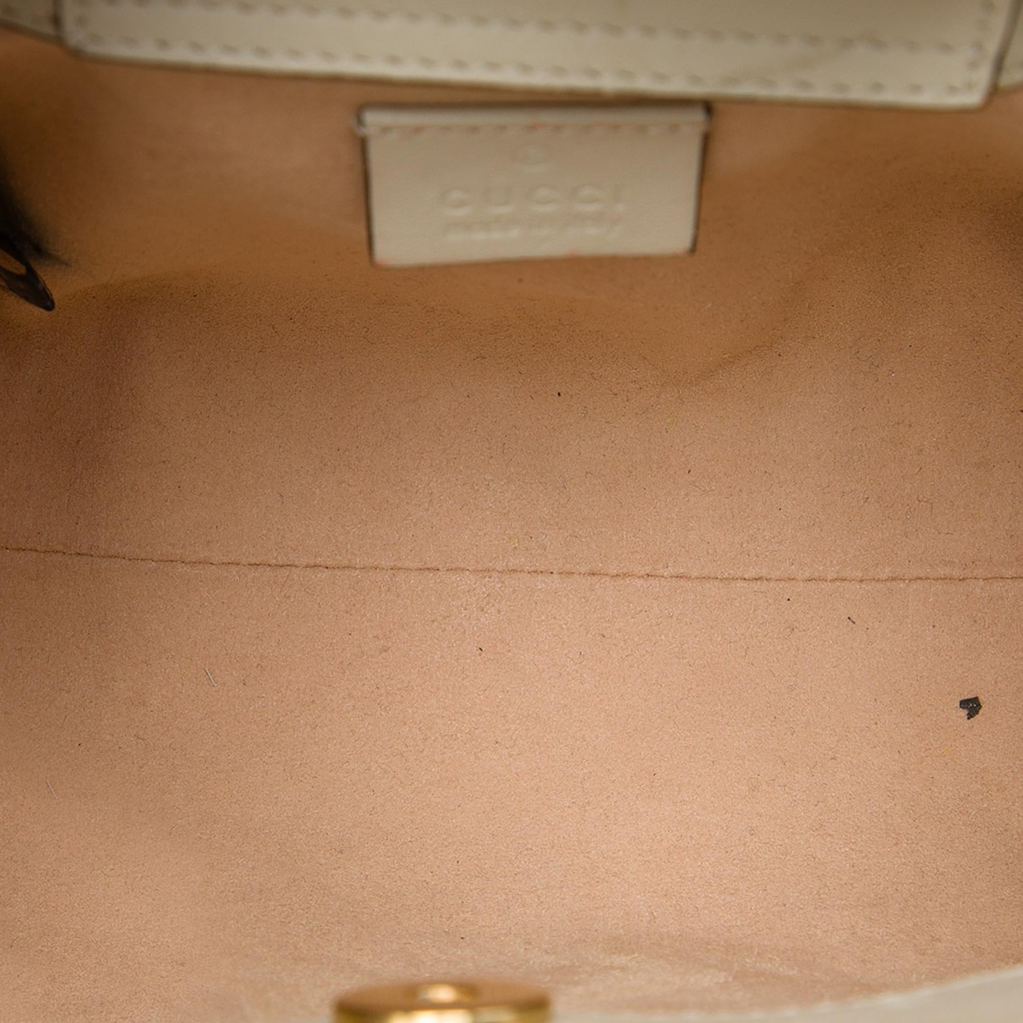 Gucci Mini Calfskin Bamboo Diana Satchel