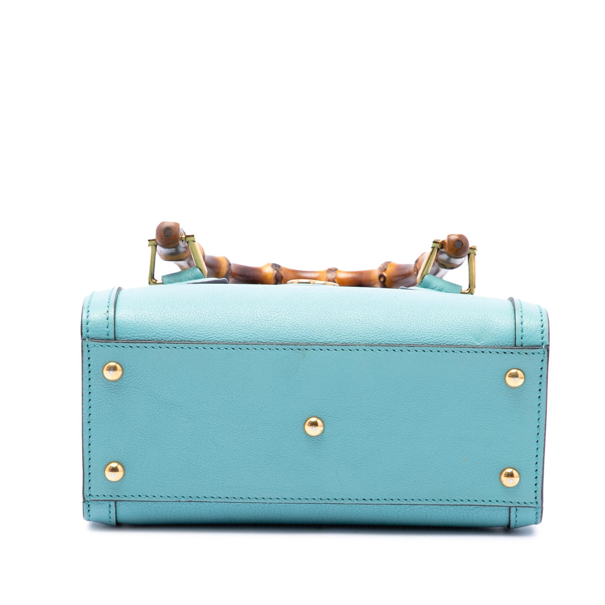 Gucci Mini Calfskin Bamboo Diana Satchel