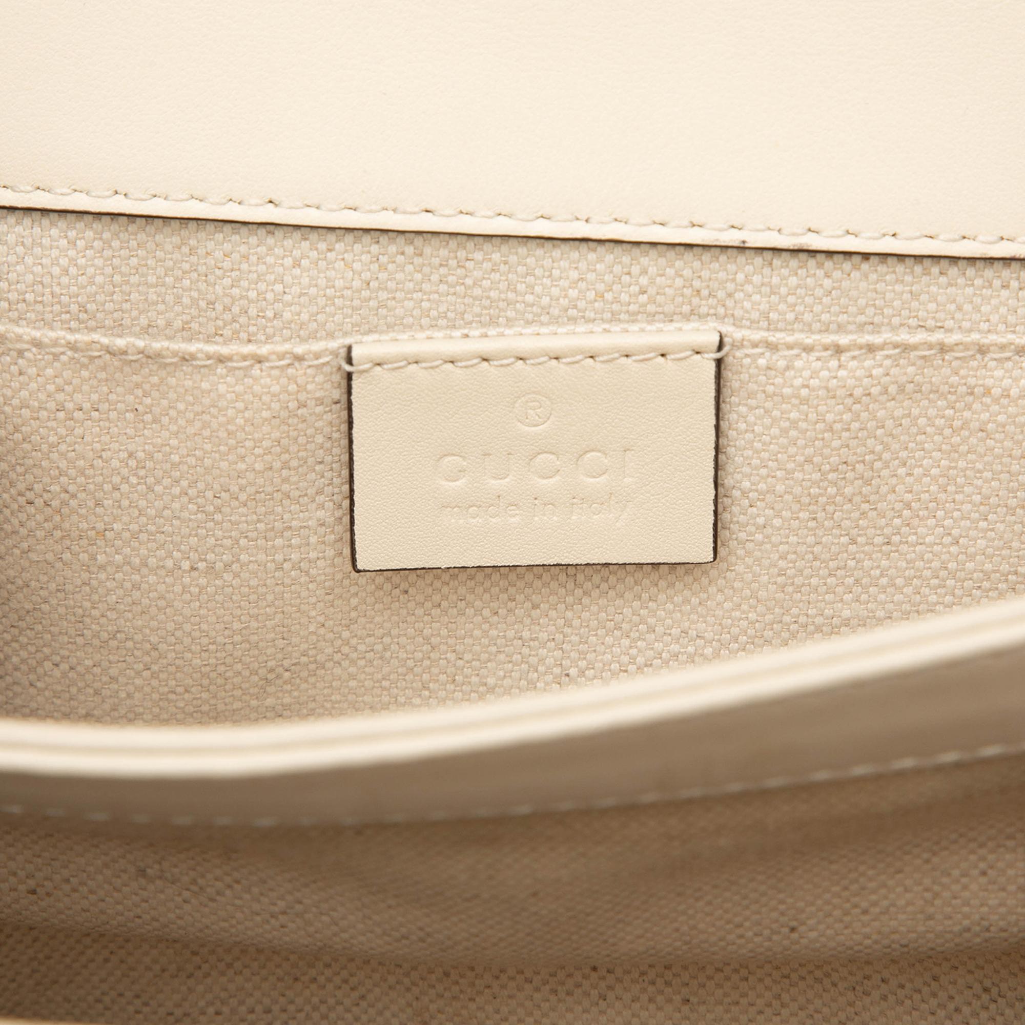 Gucci Mini Calfskin Bamboo Dionysus Web Satchel