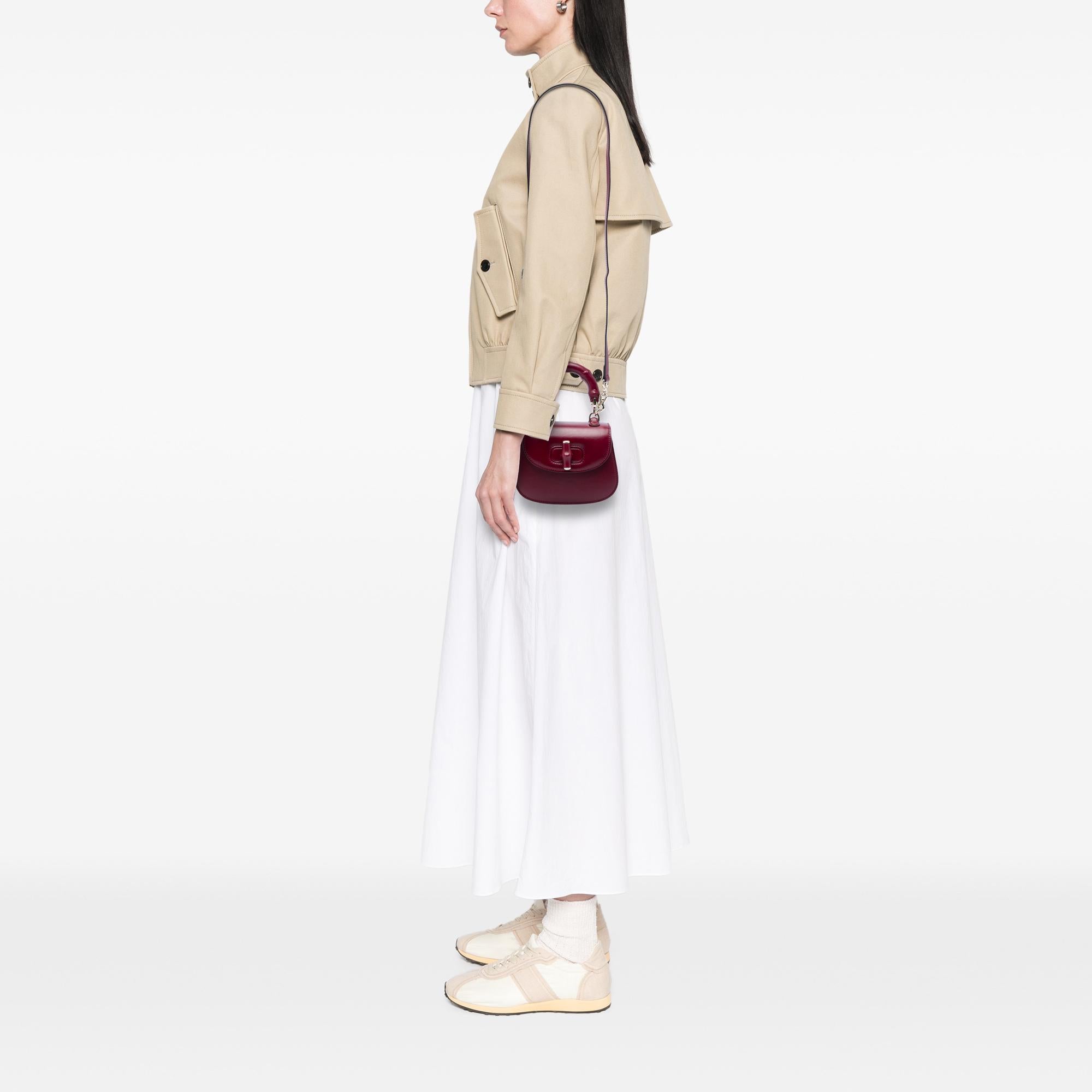 Gucci Mini Calfskin Bamboo Night