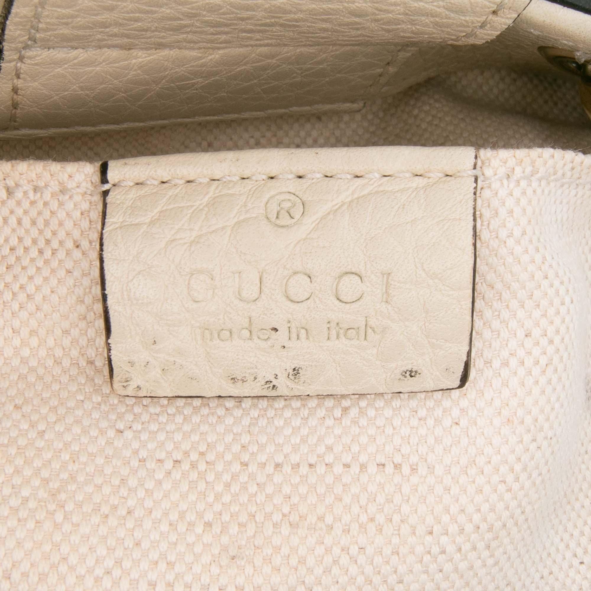 Gucci Mini Calfskin Bamboo Shopper Satchel