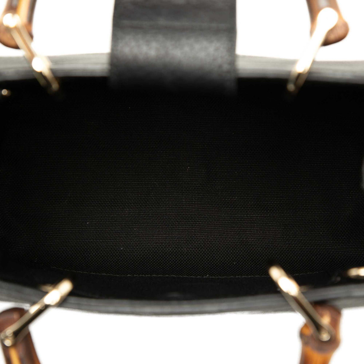 Gucci Mini Calfskin Bamboo Shopper Satchel