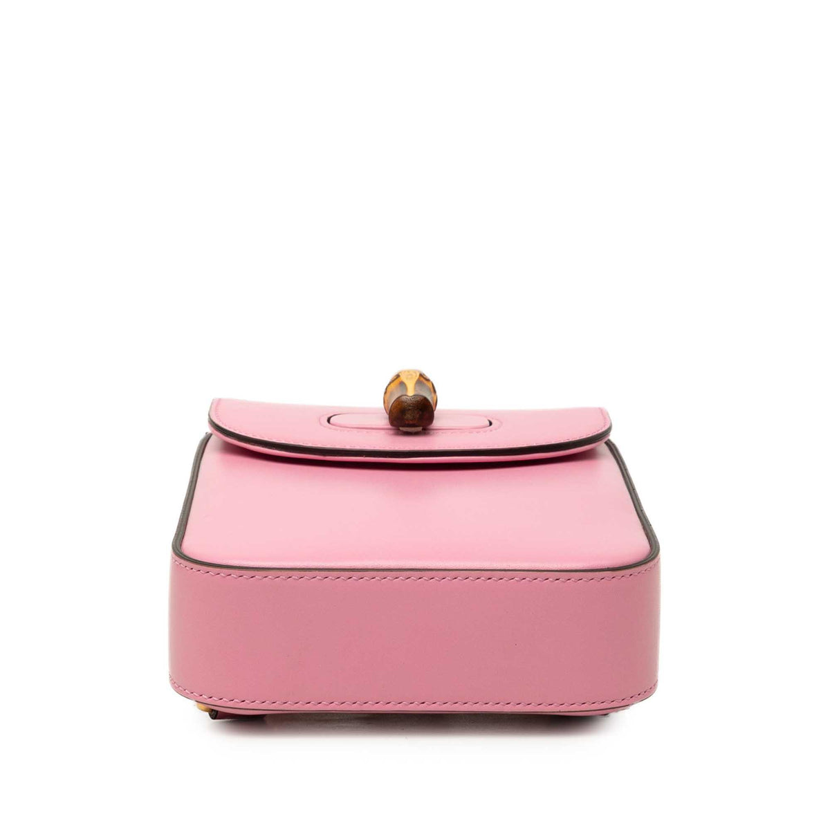 Gucci Mini Calfskin Bamboo Top Handle Bag