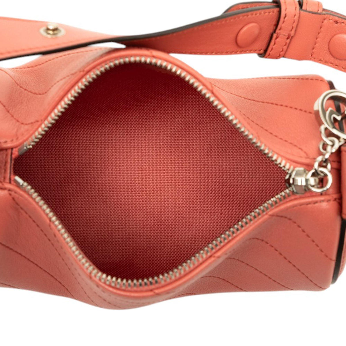 Gucci Mini Calfskin Blondie Barrel Shoulder Bag
