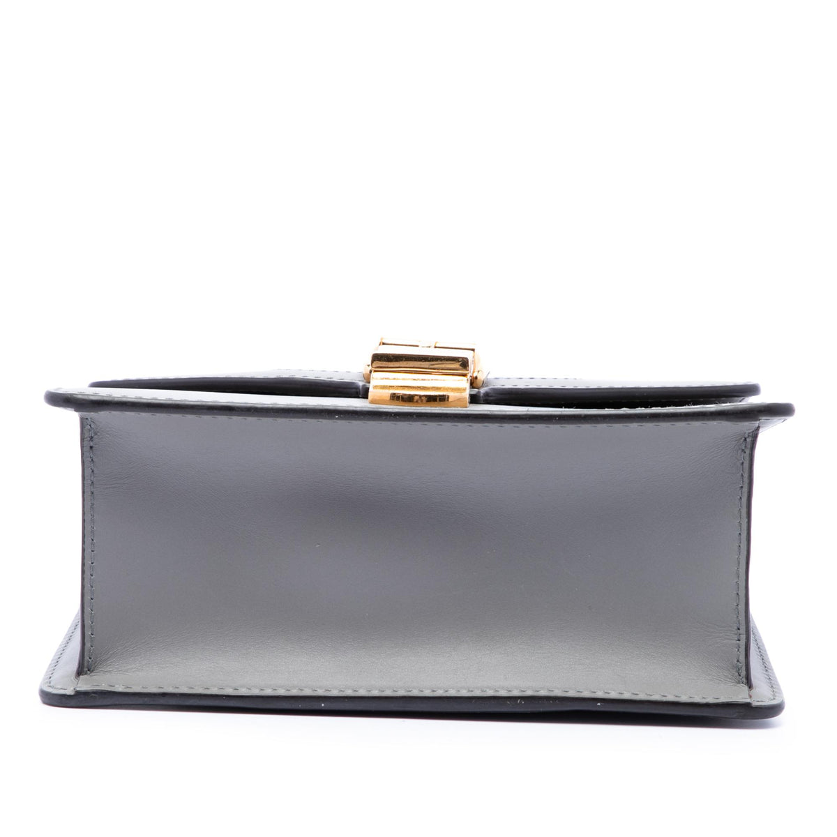 Gucci Mini Calfskin Web Sylvie Chain Satchel