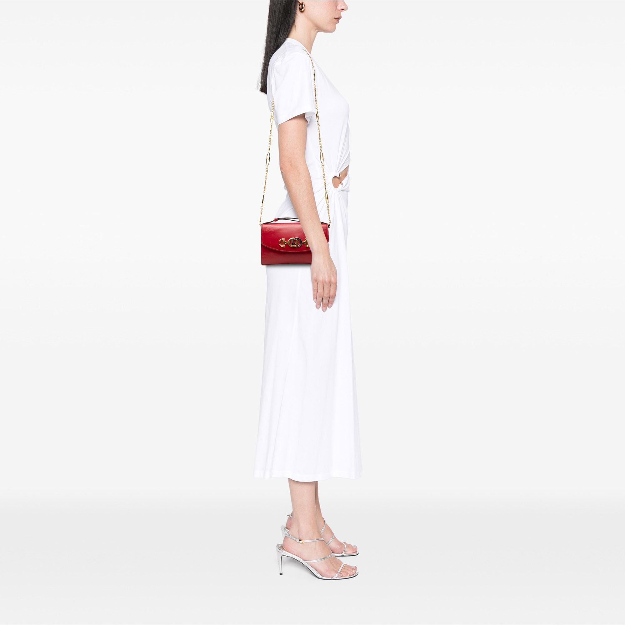 Gucci Mini Calfskin Zumi Satchel
