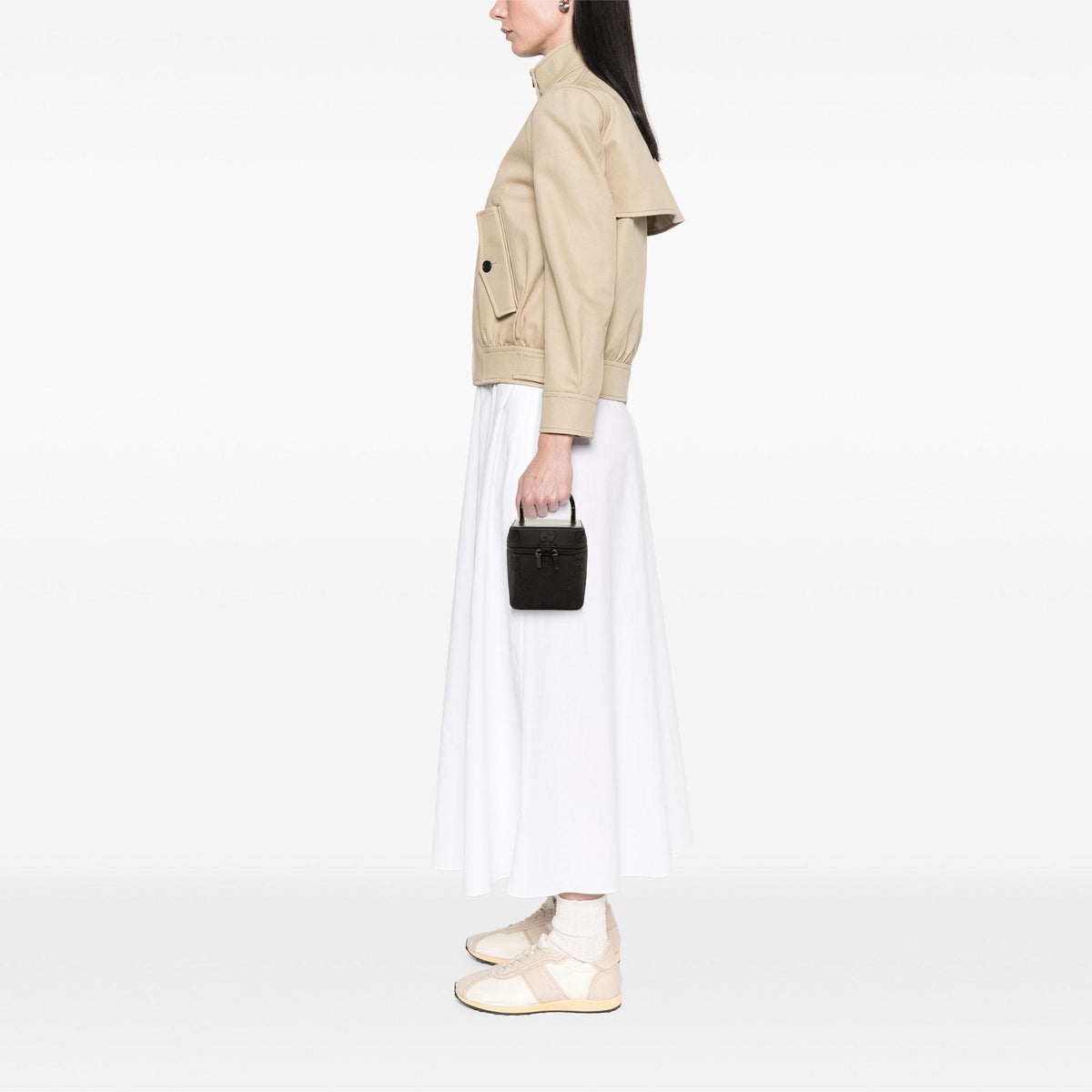 Gucci Mini GG Canvas Vanity Bag