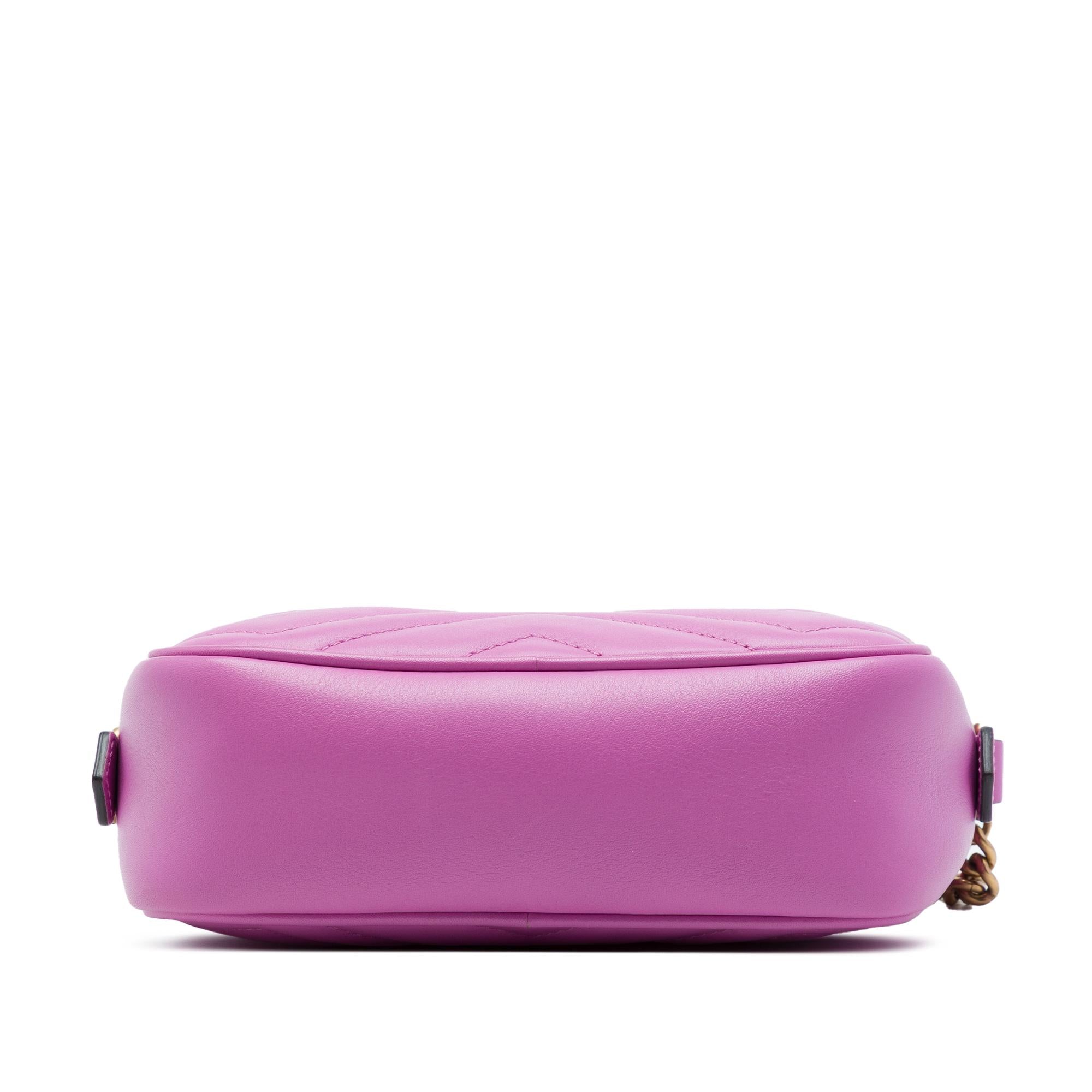 Gucci Mini GG Marmont Matelasse Calfskin Crossbody