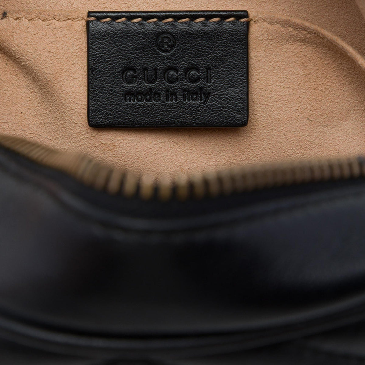 Gucci Mini GG Marmont Matelasse Calfskin Crossbody