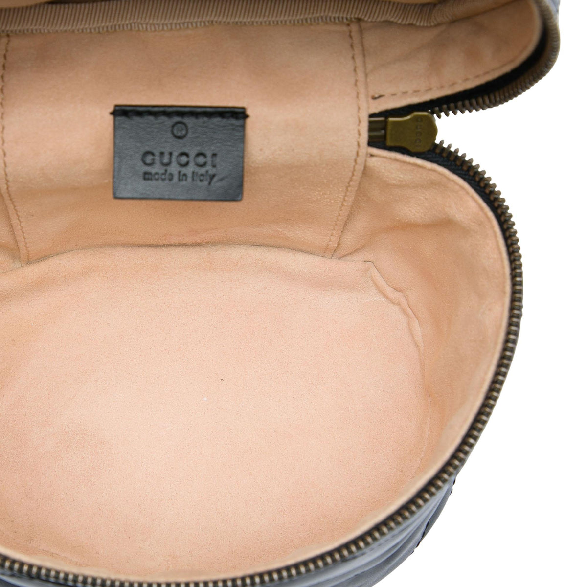 Gucci Mini GG Marmont Matelasse Calfskin Round Backpack