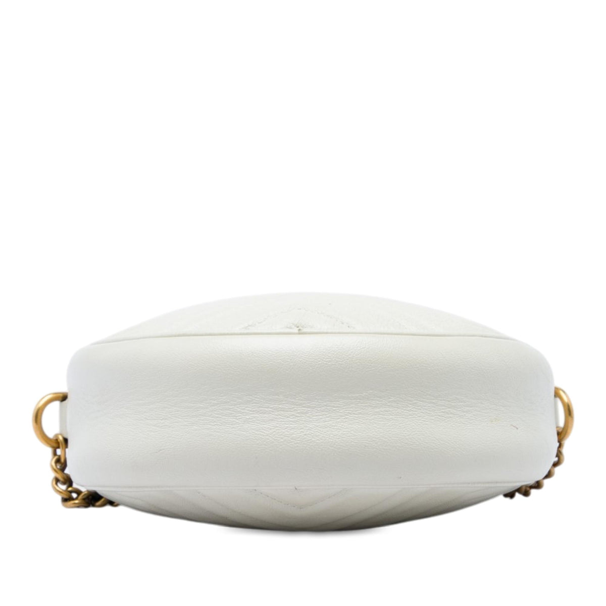 Gucci Mini GG Marmont Matelasse Calfskin Round Crossbody