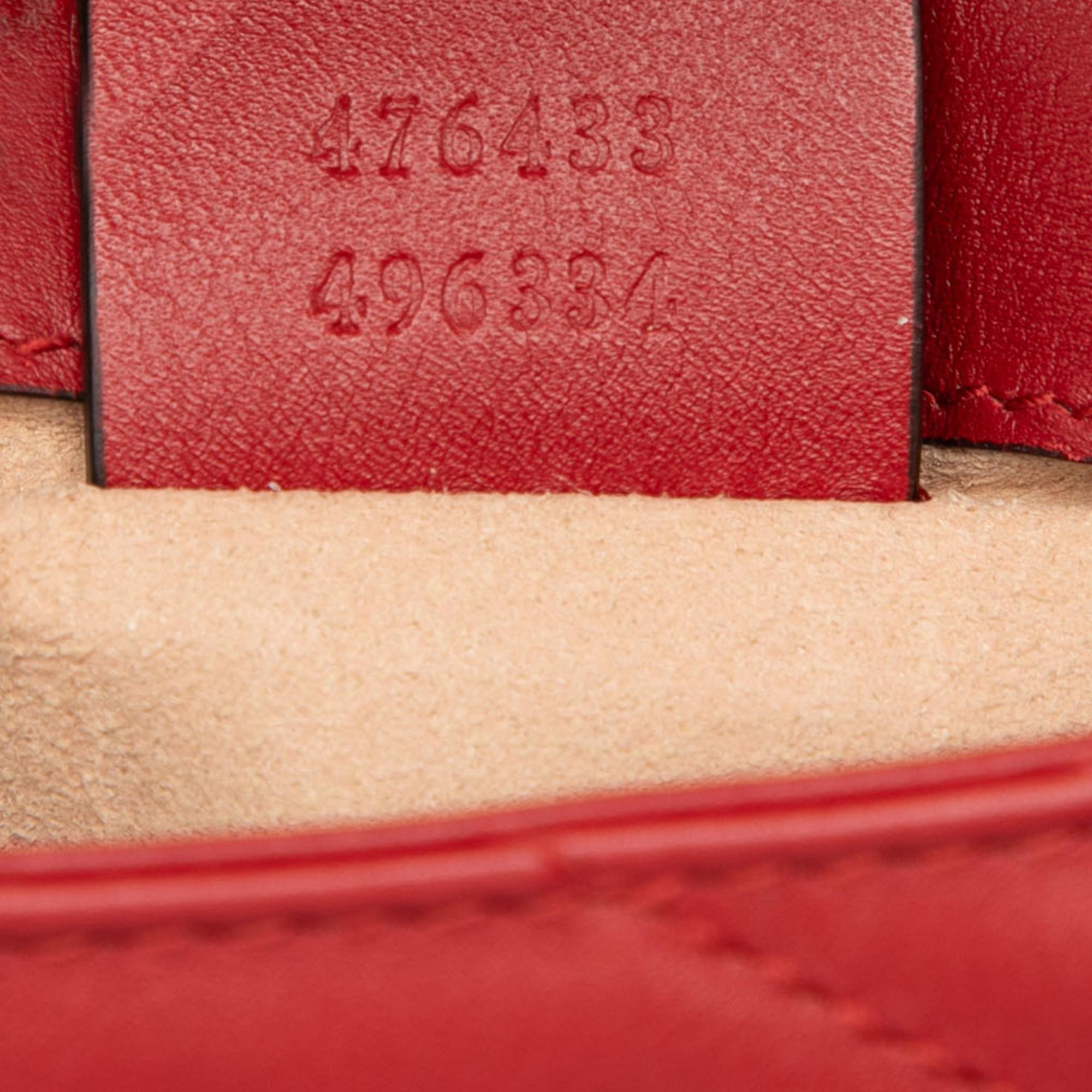 Gucci Mini GG Marmont Matelasse Leather Flap Crossbody