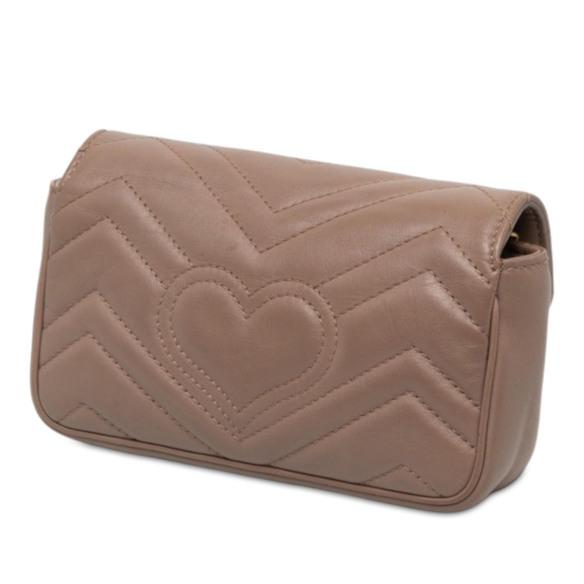 Gucci Mini GG Marmont Matelasse Leather Flap Crossbody