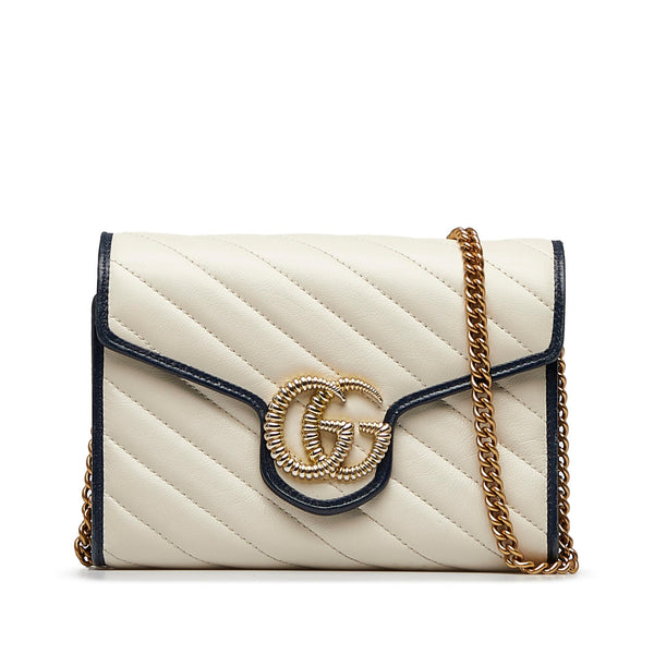 Gucci Mini GG Marmont Wallet on Chain (SHG-CNzPqQ)