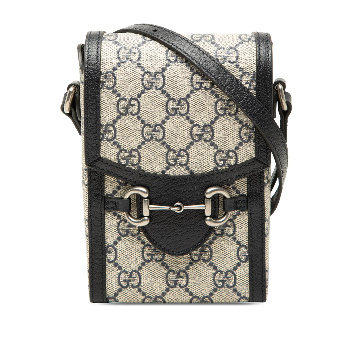 Gucci Mini GG Supreme Horsebit 1955 Crossbody