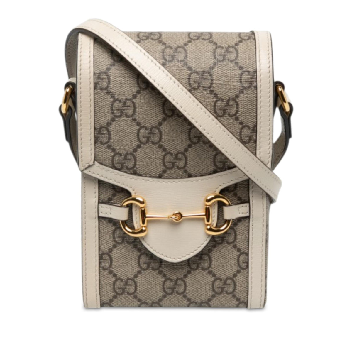 Gucci Mini GG Supreme Horsebit 1955 Crossbody