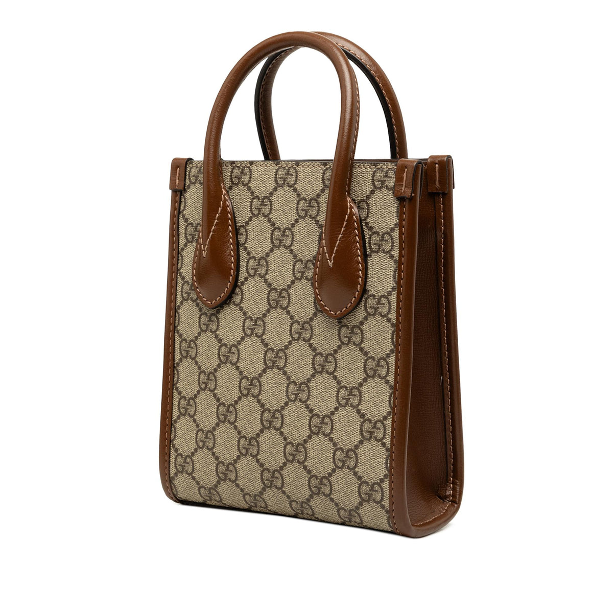 Gucci Mini GG Supreme Interlocking G Satchel