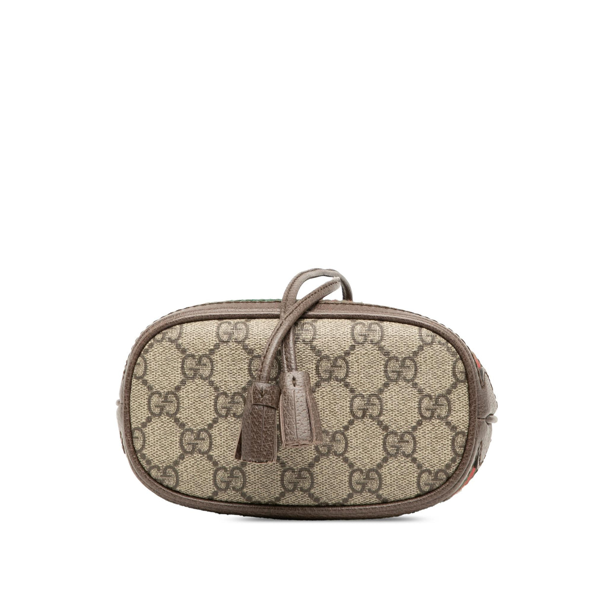 Gucci Mini GG Supreme Web Ophidia Bucket Bag