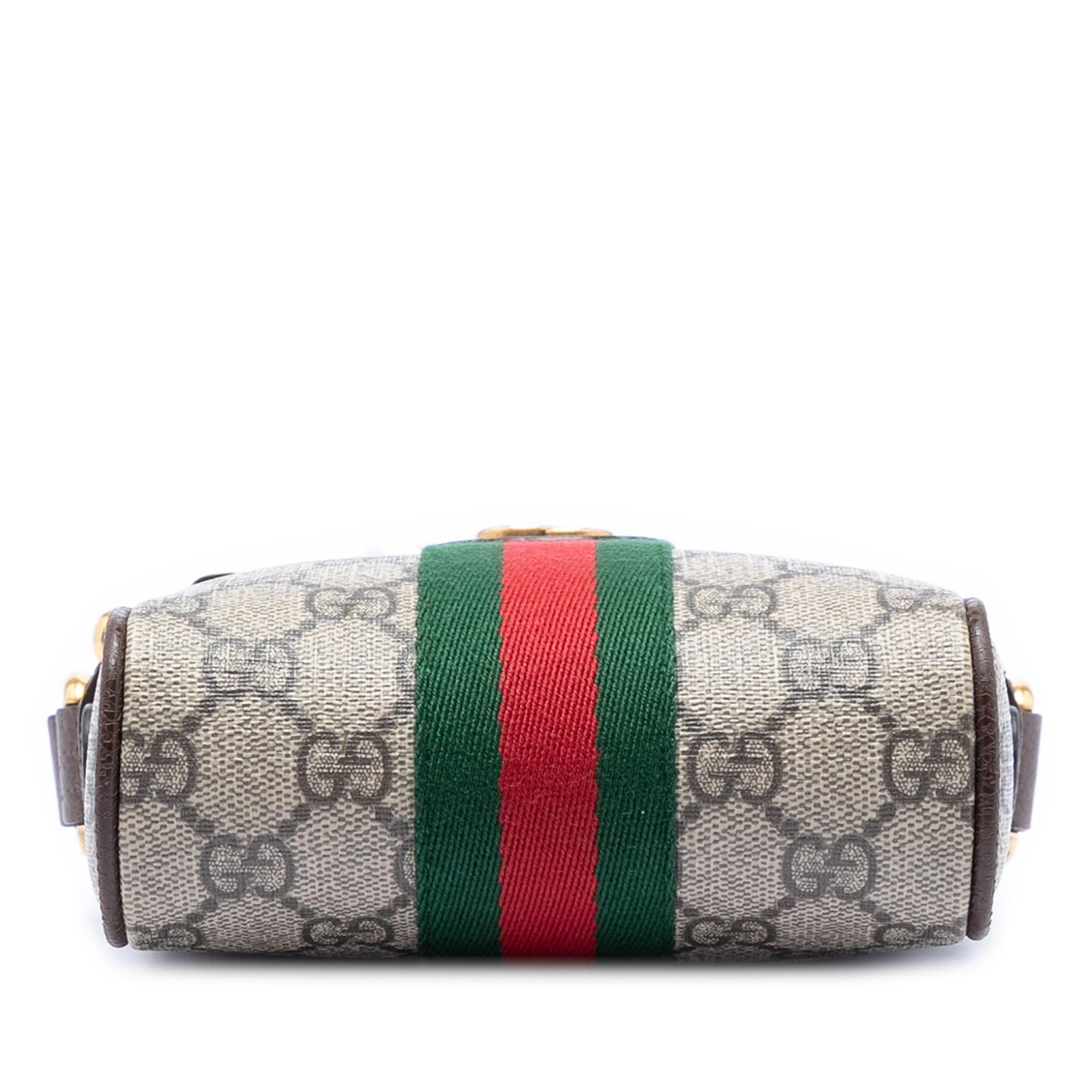 Gucci Mini GG Supreme Web Ophidia Crossbody